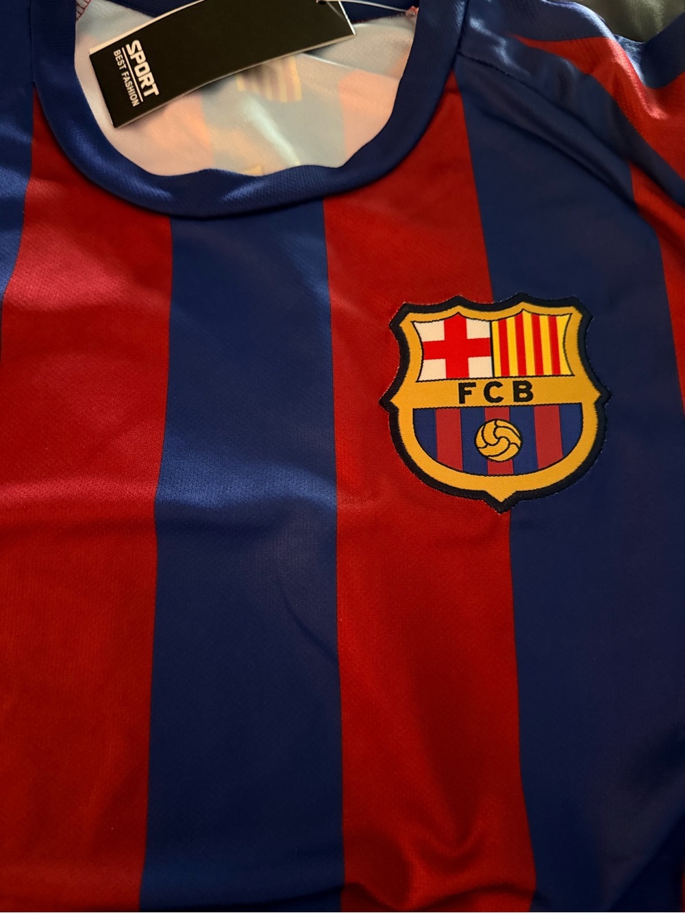Barcelona 2006 Champions League Final Commemorative Jersey-Ronaldinho Set